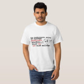 Ich diskutiere nicht mit dummen Menschen T-Shirt (Vorne ganz)