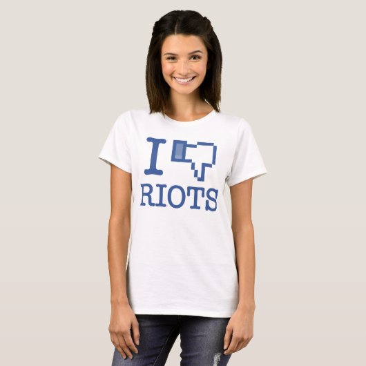 ICH DISKUTIERE RIOTS T-Shirt (Vorne ganz)