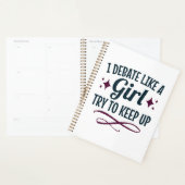 Ich diskutiere wie ein Mädchen versuchen, das Deba Planer (Anzeige)