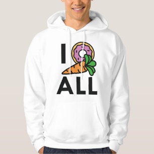 Ich Donut Carrot Hoodie