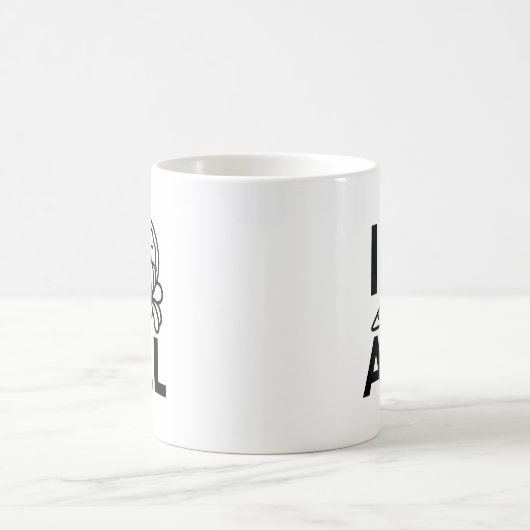 Ich Donut Carrot Kaffeetasse (Mittel)