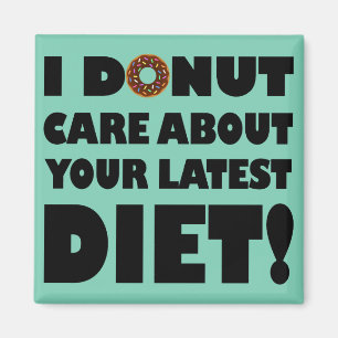Ich Donut Pflege Lustig Kühlschrankmagnet Kühlschr