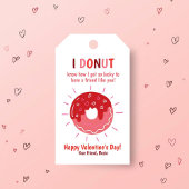 Ich Donut Weiß Wie Glücklich Valentinsgeschenk-Anh Geschenkanhänger