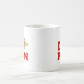 Ich (Doughnut) führe keine lustige Mugge aus Kaffeetasse (Mittel)