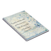 Ich dränge auf die Mark-Philippinen-Schrift Notizblock (Rechte Seite)