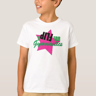 Ich drehe für Gymnastik-Mädchen-T-Shirt um T-Shirt