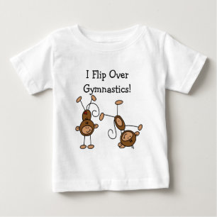 Ich drehe über Gymnastik-T-Shirts und Geschenken Baby T-shirt