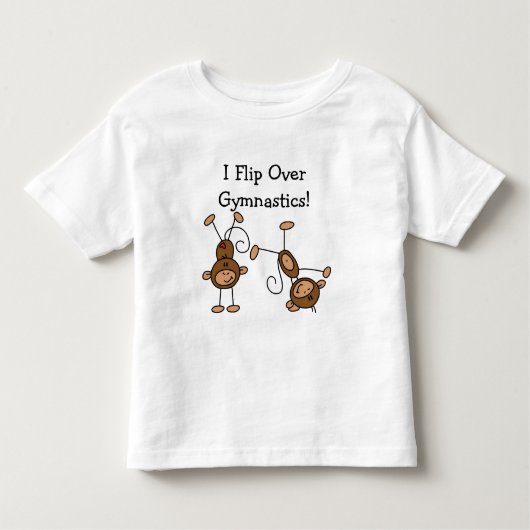 Ich drehe über Gymnastik-T-Shirts und Geschenken Kleinkind T-shirt (Vorderseite)