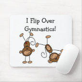 Ich drehe über Gymnastik-T-Shirts und Geschenken Mousepad (Mit Mouse)