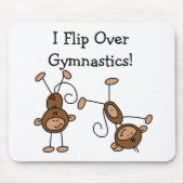 Ich drehe über Gymnastik-T-Shirts und Geschenken Mousepad (Vorne)