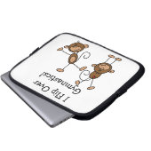 Ich drehe über Gymnastik um Laptopschutzhülle (Vorne Knopf)