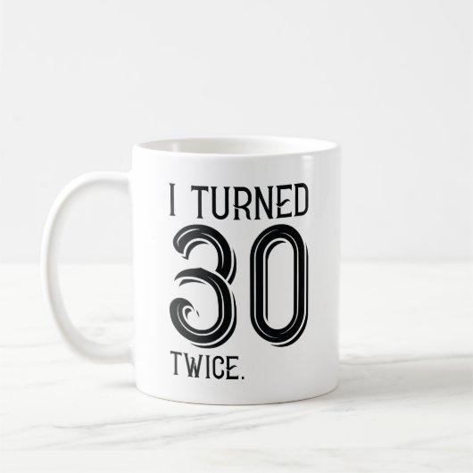 Ich drehte 30 Mal Kaffeetasse (Links)