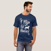 Ich drehte auf Pferdejunge T-Shirt (Vorne ganz)