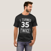 Ich drehte zweimal lustiges 70. Shirt 1948 des (Vorne ganz)