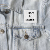 Ich drucke das Internet Button (Beispiel)