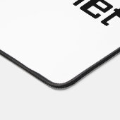 Ich drucke das Internet Schreibtischunterlage (Ecke)