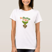 Ich Drücke Dir Die Blätter T-Shirt (Vorderseite)