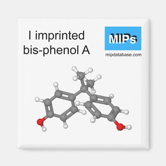 Ich druckte Bisphenol A Magnetkugel und Stock Magnet (Vorne)