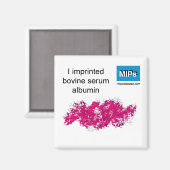 Ich drückte BSA-Magnet aus Magnet (Vorderseite/Rückseite)