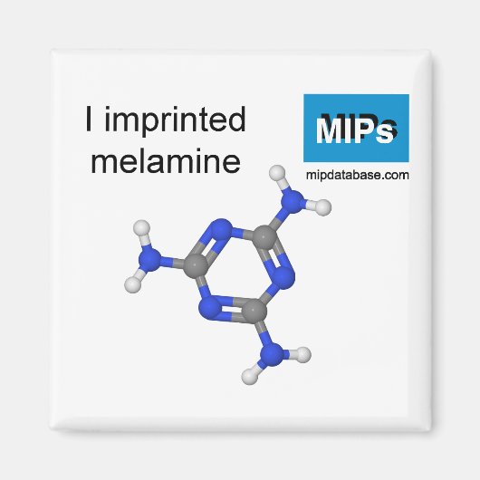 Ich druckte Melamin-Magnetkugel und -stift Magnet (Vorne)