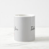 Ich dulde dich Tasse – Lustiges Valentinstag-Gesch (Mittel)