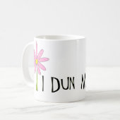 "Ich Dun meine beste" Tasse (Vorderseite Links)