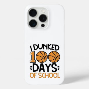 Ich Dunked 100 Tage der Schule Basketball Spieler Case-Mate iPhone Hülle