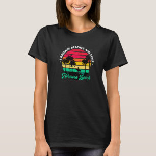 Ich durchsuche Strände und surfe Hermosa Beach Sur T-Shirt