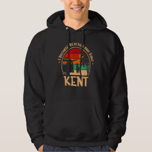 Ich durchsuche Strände und surfe Kent Surfen Washi Hoodie
