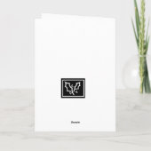 Ich ehre Weihnachten… Feiertagskarte (Rückseite)