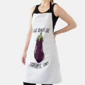Ich einfach nur Liebe Eggplants Ok! Schürze (InSitu)