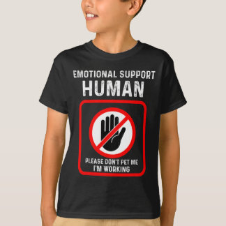 Ich Emotionaler Unterstützungsmensch Halloween-Kos T-Shirt