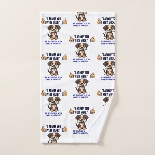 ICH EMPFEHLE DICH SEHR BADHANDTUCH SET (Handtuch)