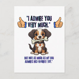 ICH EMPFEHLE DICH SEHR EINLADUNGSPOSTKARTE