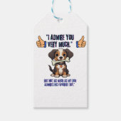 ICH EMPFEHLE DICH SEHR GESCHENKANHÄNGER (Vorderseite)