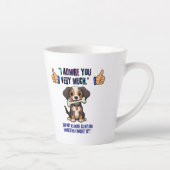 ICH EMPFEHLE DICH SEHR MILCHTASSE (Rechts)