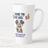 ICH EMPFEHLE DICH SEHR MILCHTASSE (Rechts)