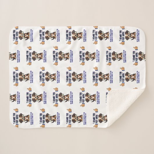 ICH EMPFEHLE DICH SEHR SHERPADECKE (Vorderseite (Horizontal))