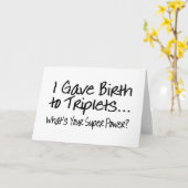 Ich entband zu den Dreiergruppen, was Ihr Karte (Gelbe Blume)