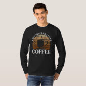 Ich entdeckte, dass ich Kaffee liebe Kaffee T-Shirt (Vorne ganz)