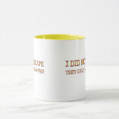 Ich entging nicht tasse (Zentrum)