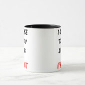 ICH ENTSCHEIDE MICH, STUPID ZU SPIELEN TASSE (Zentrum)