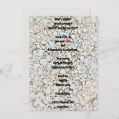 Ich entschuldige mich für die Flachgrüßkarte (Vorne/Hinten)