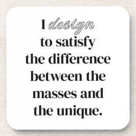 Ich entwerfe einen Untersetzer aus Hartkunststoff