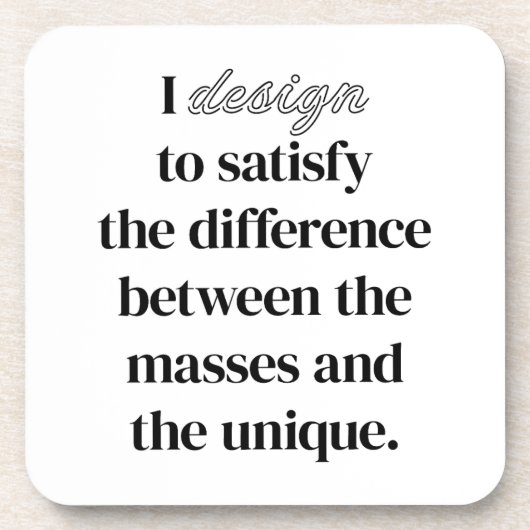 Ich entwerfe einen Untersetzer aus Hartkunststoff (Vorderseite)