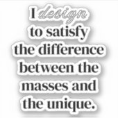 Ich entwerfe individuell geschnittene Vinyl-Aufkle Aufkleber (Vorderseite)