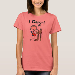 Ich entwerfe Wecker-T - Shirt