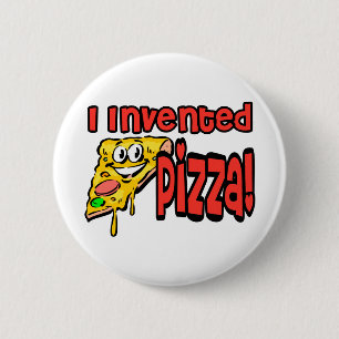 Ich erfand Pizza Button
