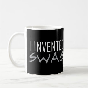 Ich erfand Swag-Grau Kaffeetasse