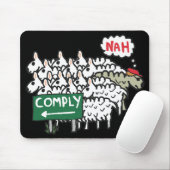 Ich erfülle mich nicht mousepad (Mit Mouse)